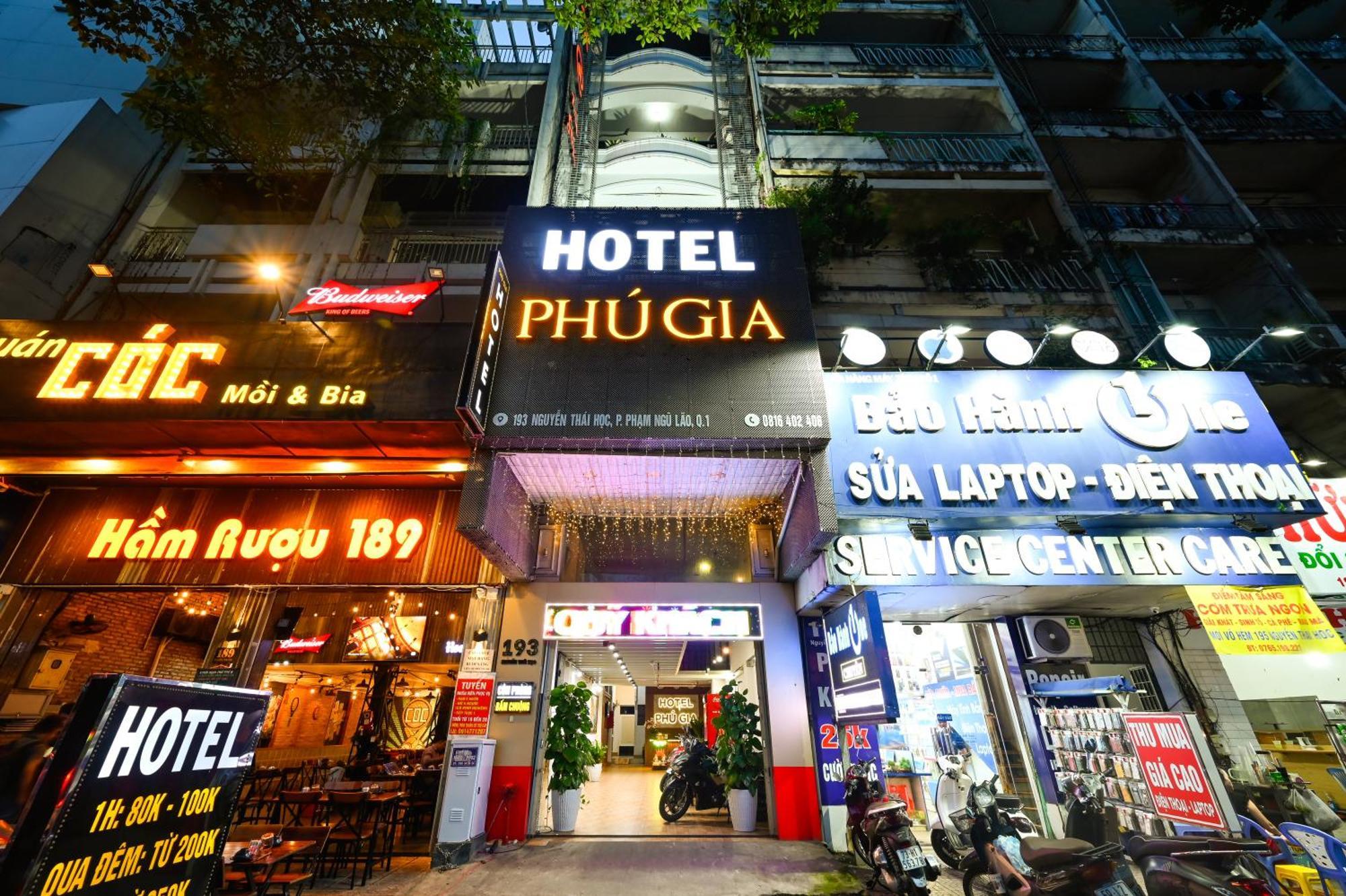Phu Gia Hotel 193 Nguyen Thai Hoc Bandar Ho Chi Minh Luaran gambar